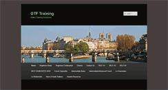 Desktop Screenshot of gtftraining.com