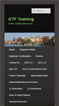 Mobile Screenshot of gtftraining.com