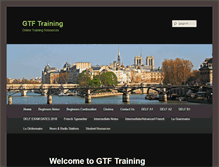 Tablet Screenshot of gtftraining.com